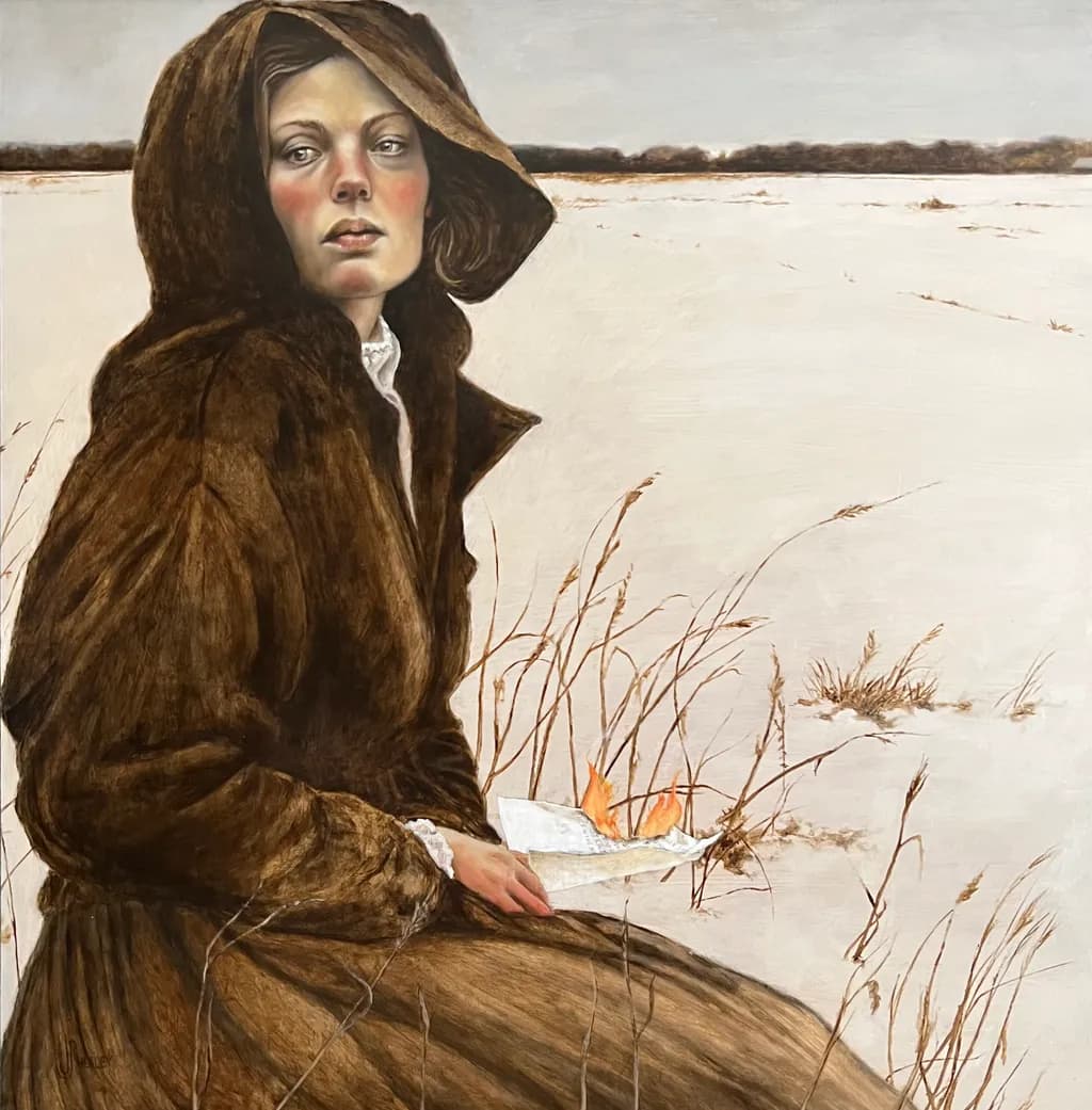 Winter Field Portrait