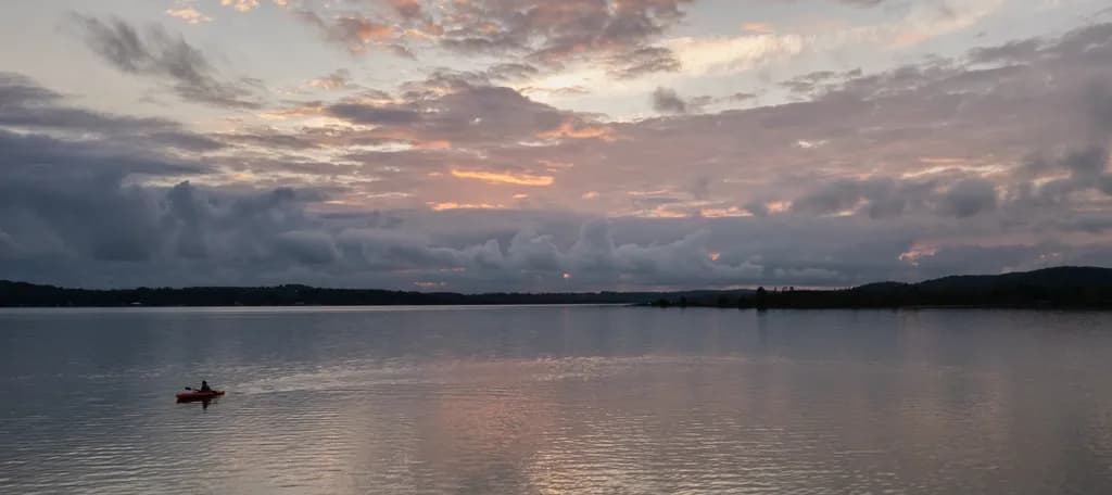 Lake Sunset Kayak