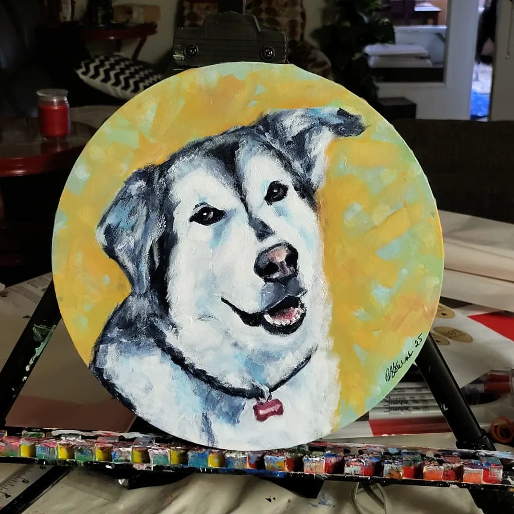 Dog Portrait Commission