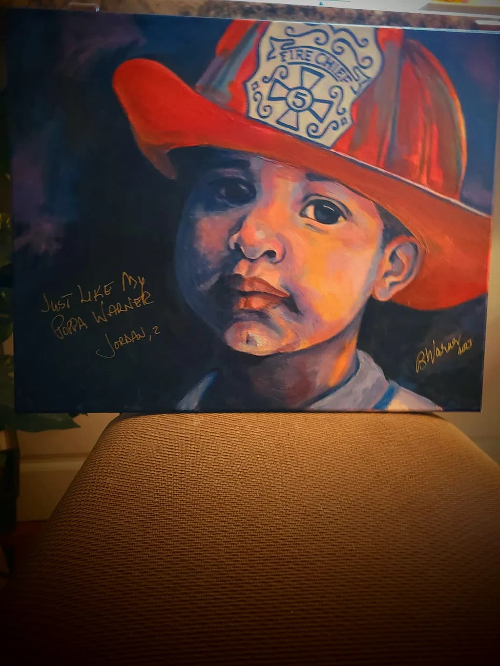 Fire Chief Portrait