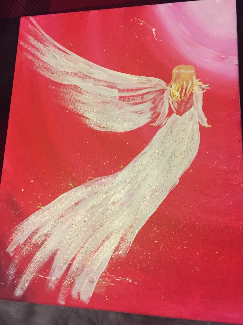 Angel in White Dress