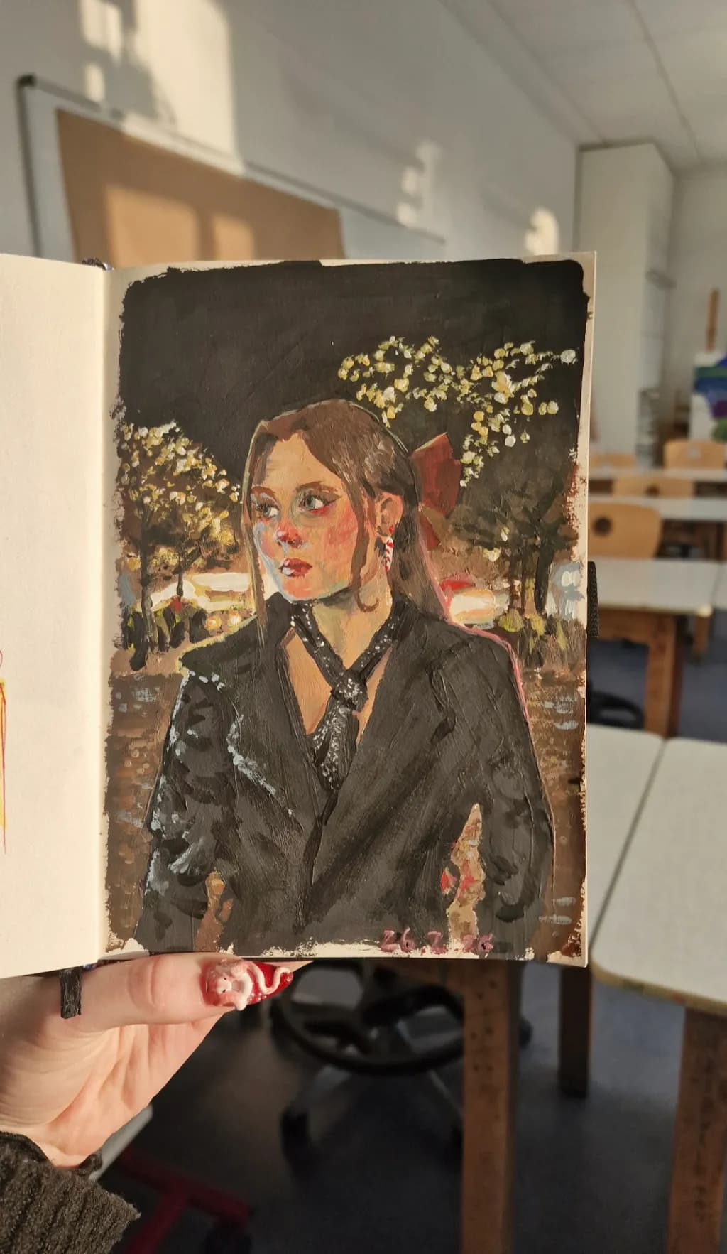 Night Bloom Portrait