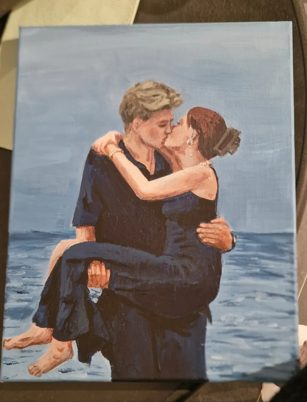 Ocean Embrace Kiss
