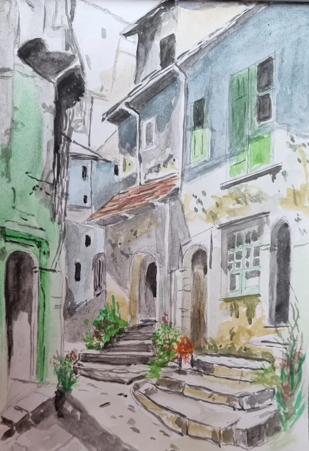 Oldtown Alley Stairs