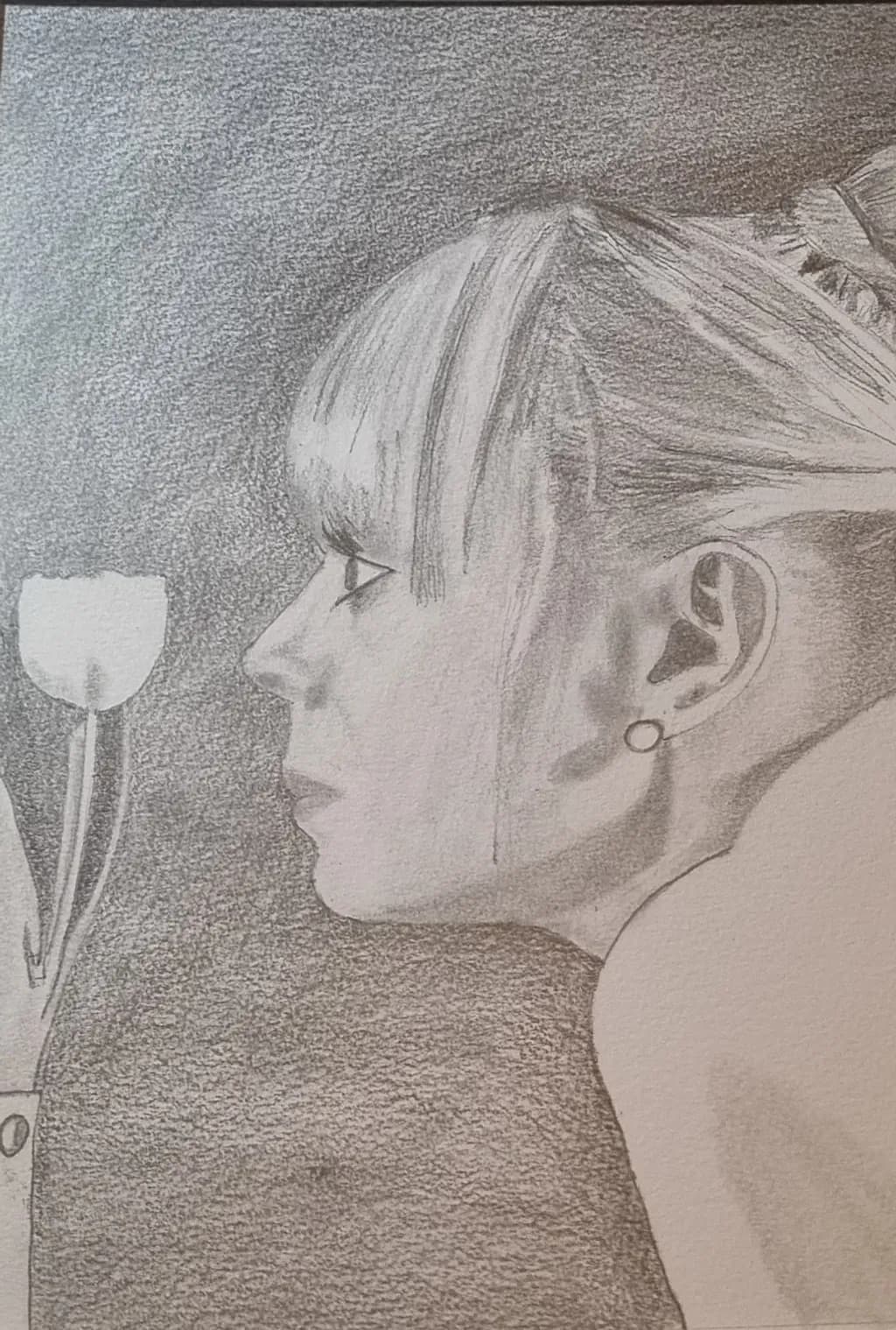 Woman with Flower