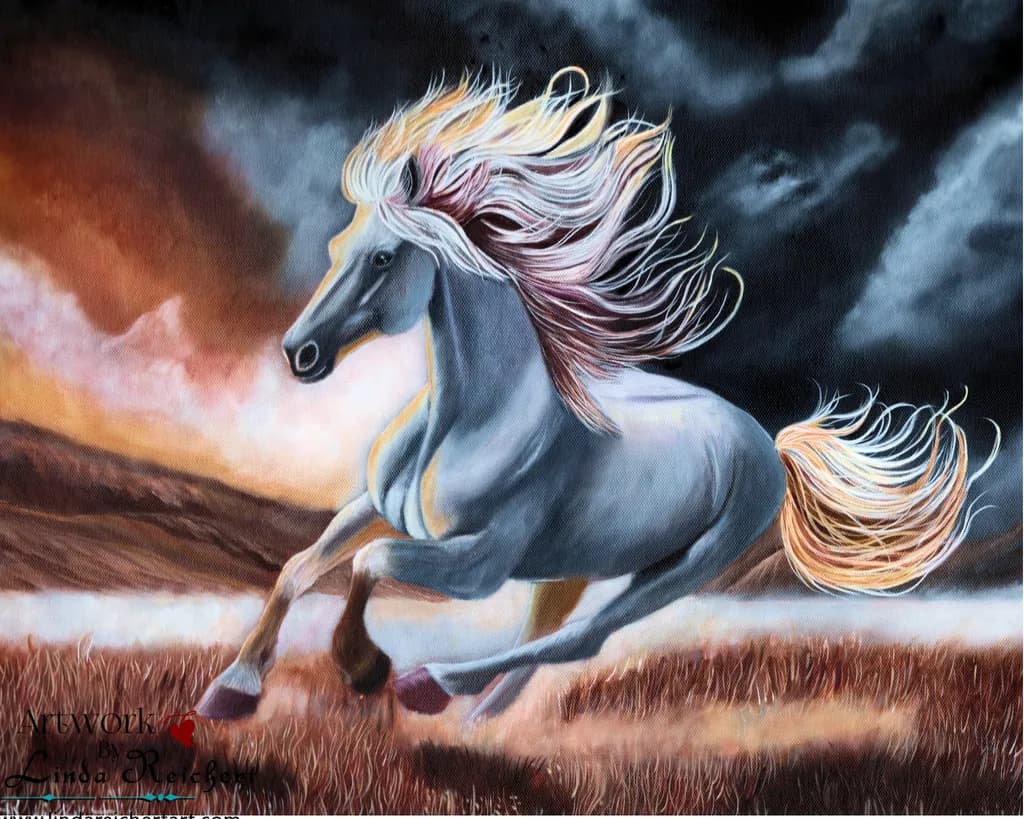 The Storm Is Behind Her