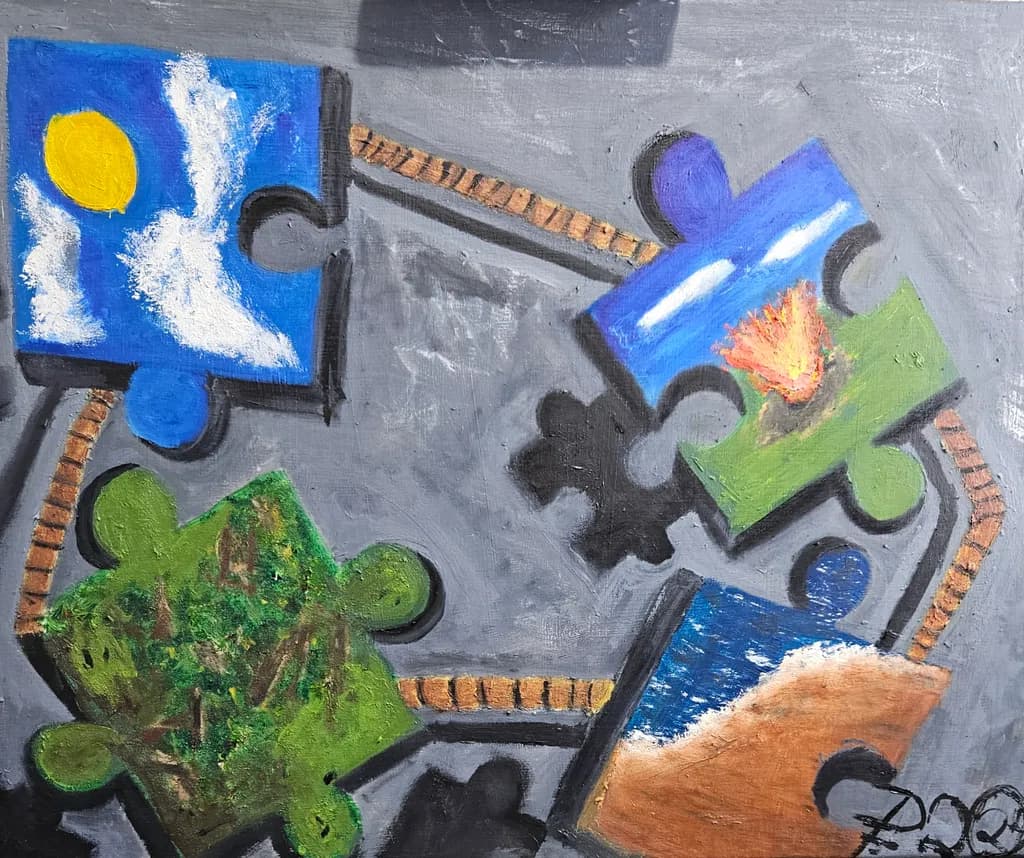 Puzzle Landscape Connection