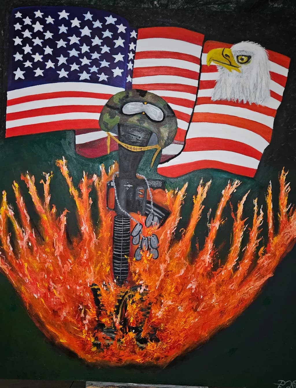 No specific subject nouns identified in the filename to include in the title.

Valor Flame Memorial