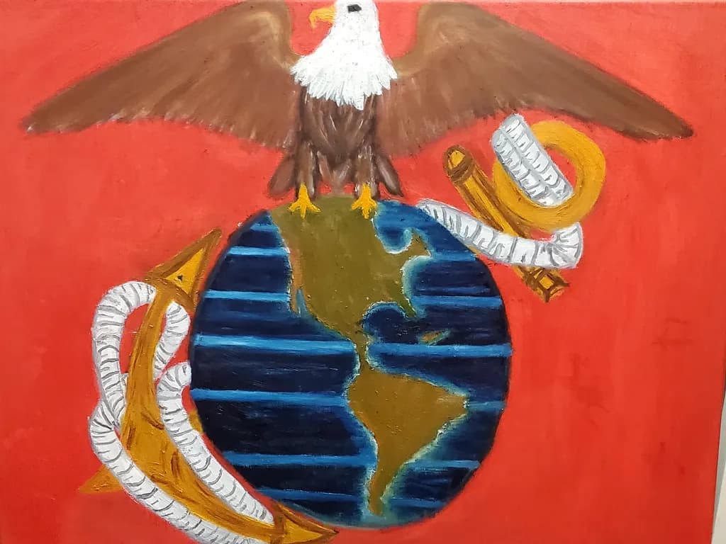 Earth and Eagle Emblem