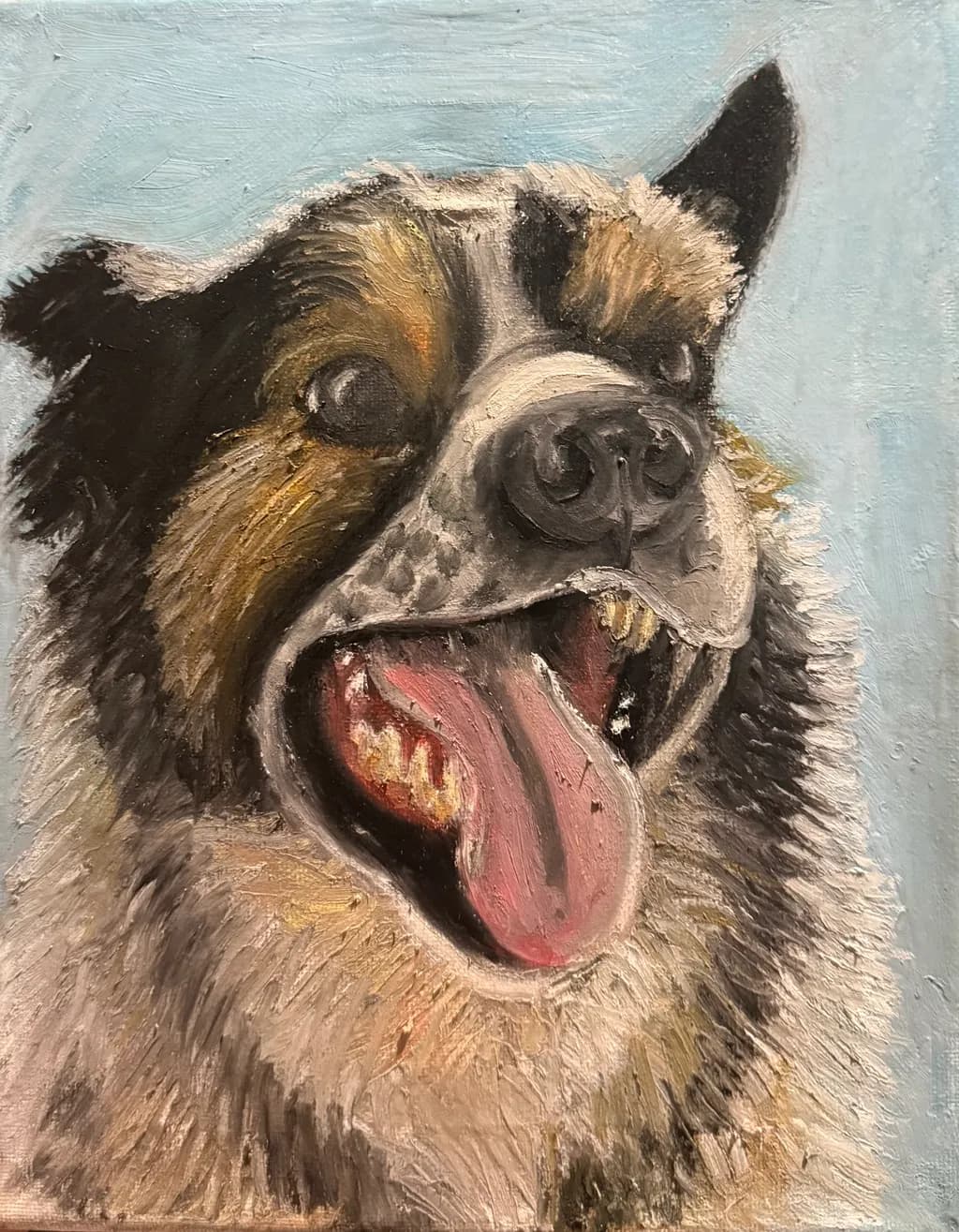 Happy Dog Portrait