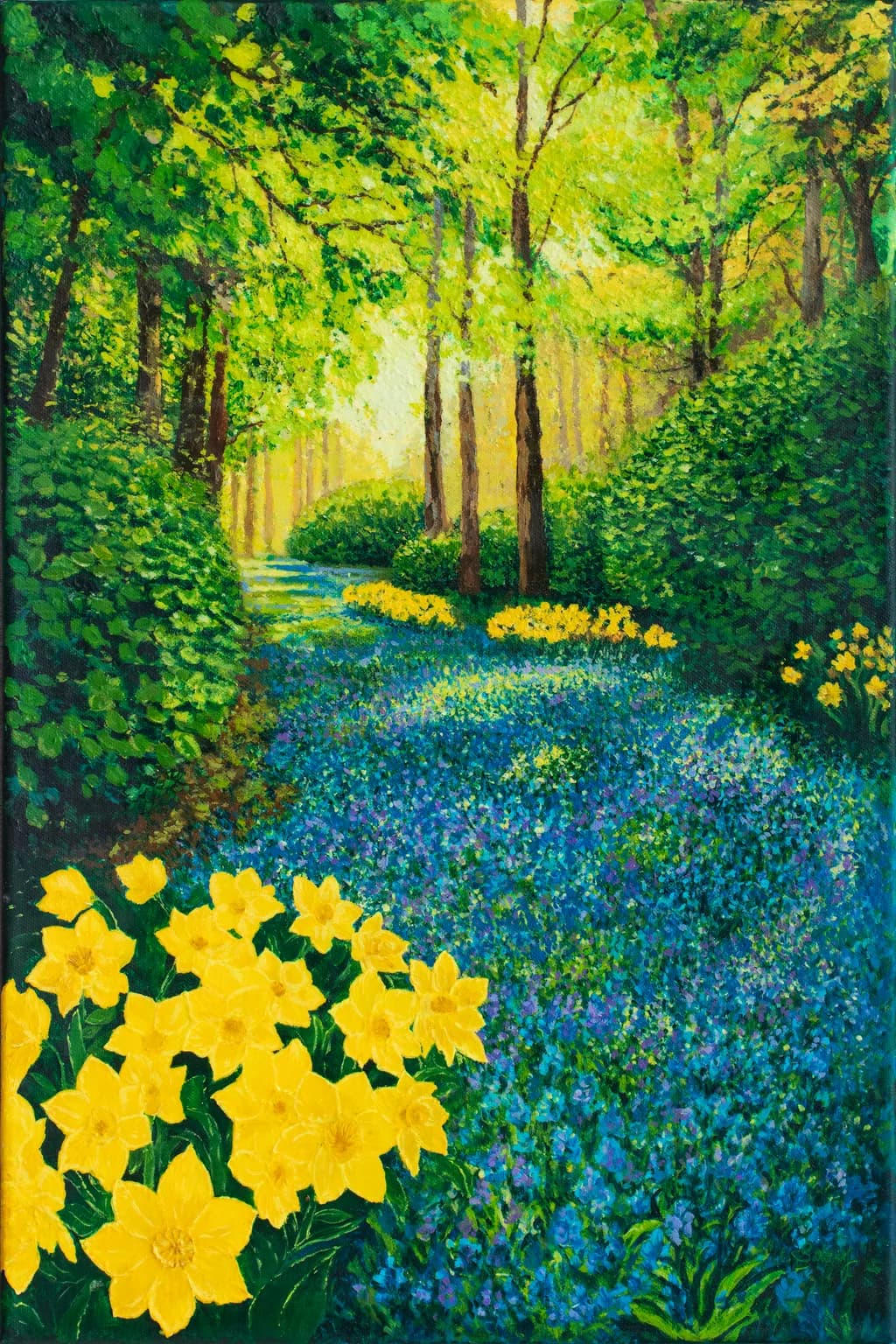 Idyllic Sunshine Path