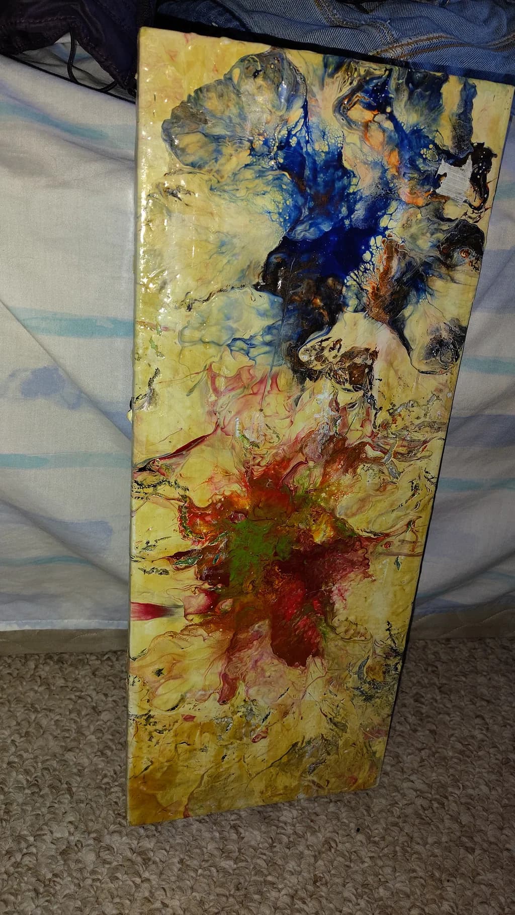 Abstract Explosion Canvas