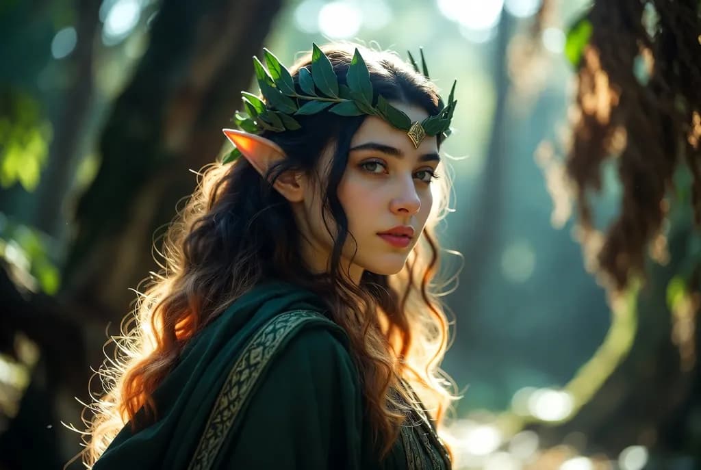 Forest Elf Portrait