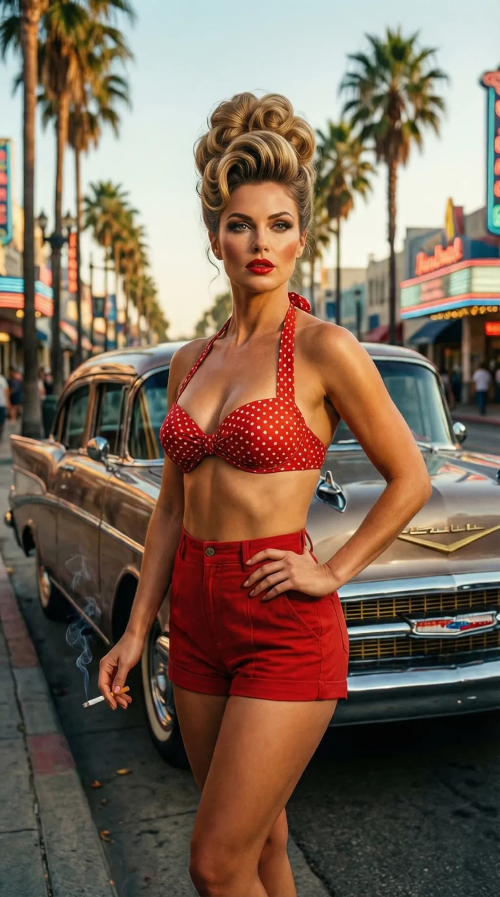 Classic Chevrolet Pinup