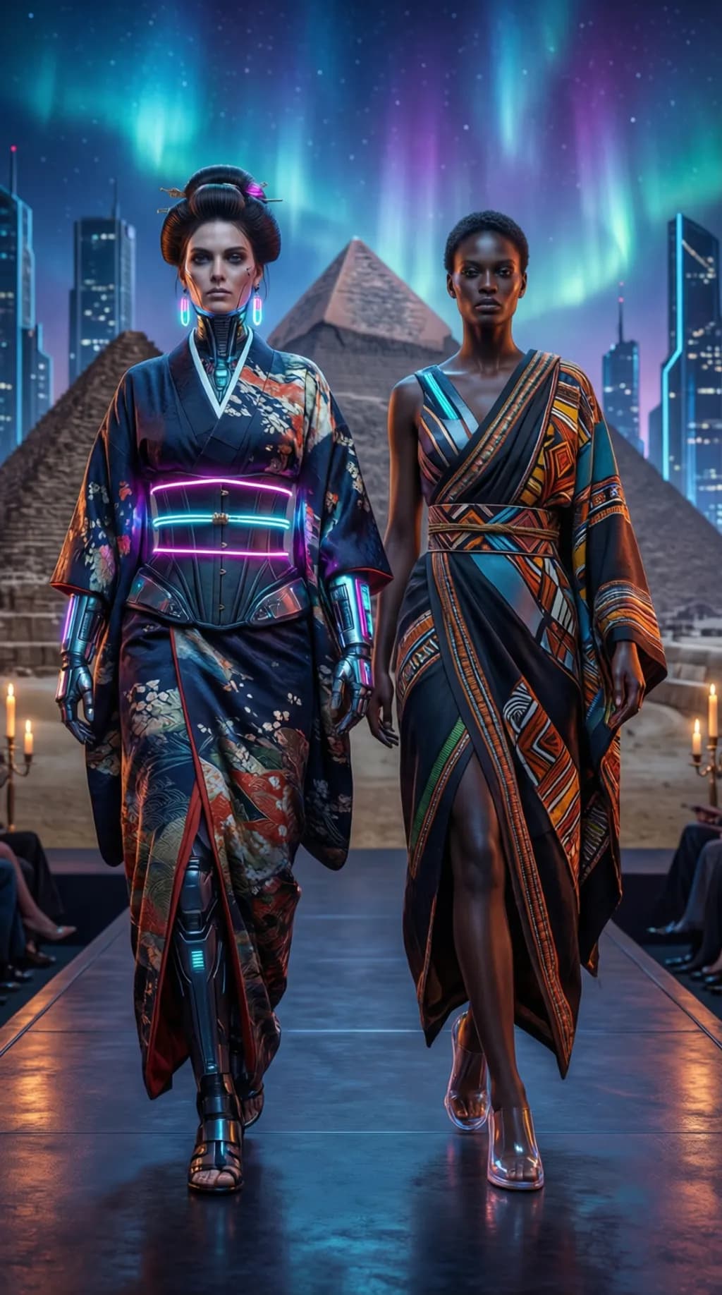 Futuristic Pyramid Fashion