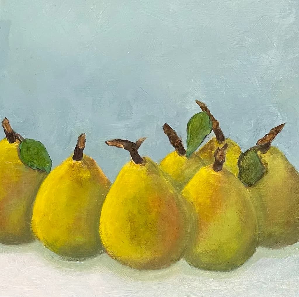 Yellow Pears Arrangement