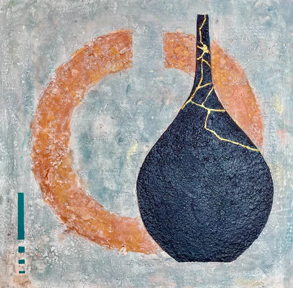 Kintsugi Vase Circle