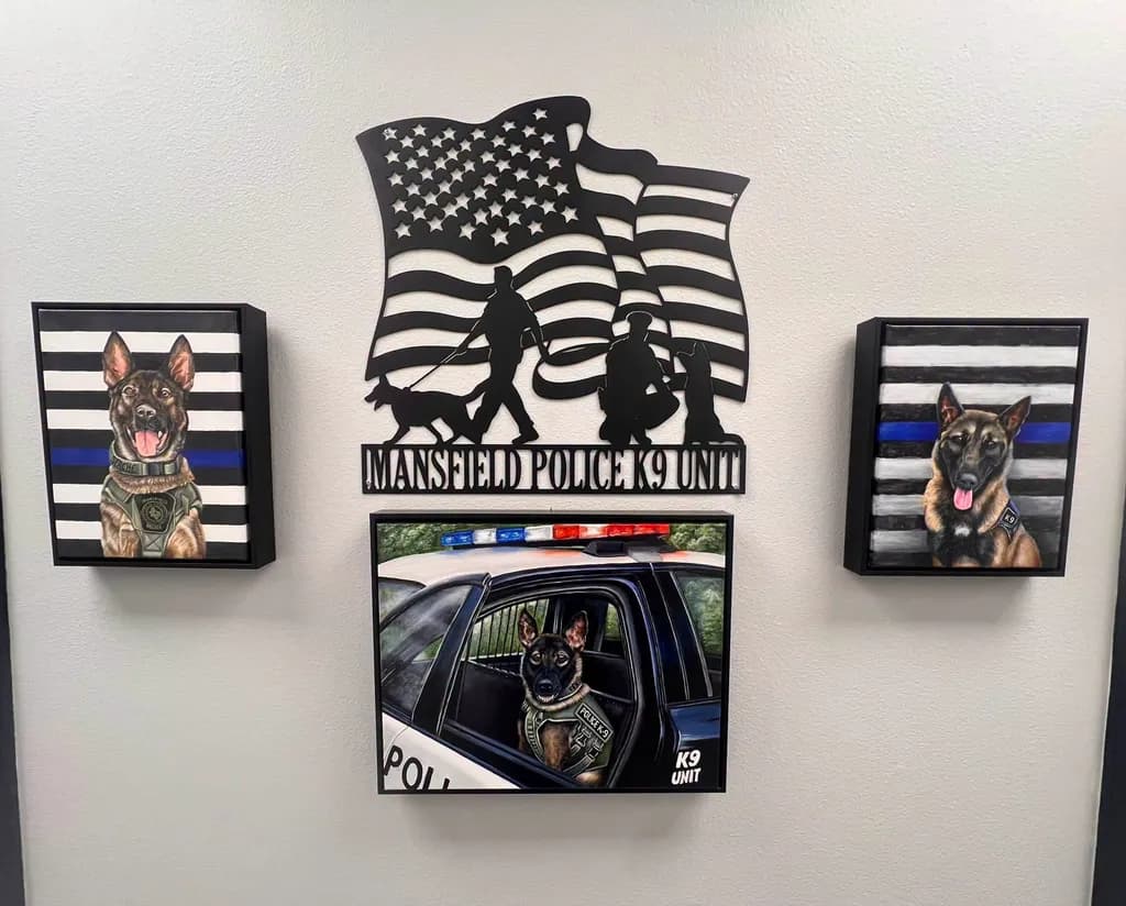 Mansfield Police K9 Tribute