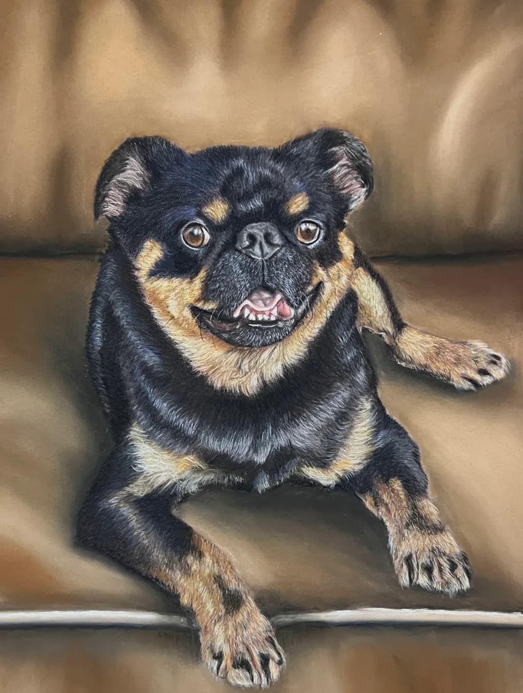 Pug Portrait