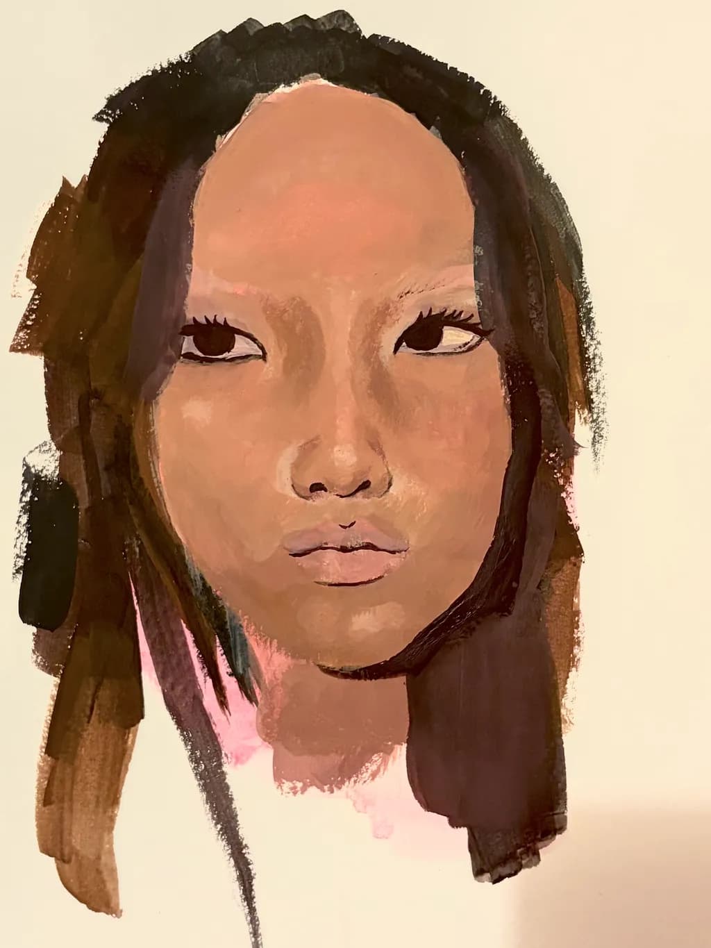 Contemplative Portrait