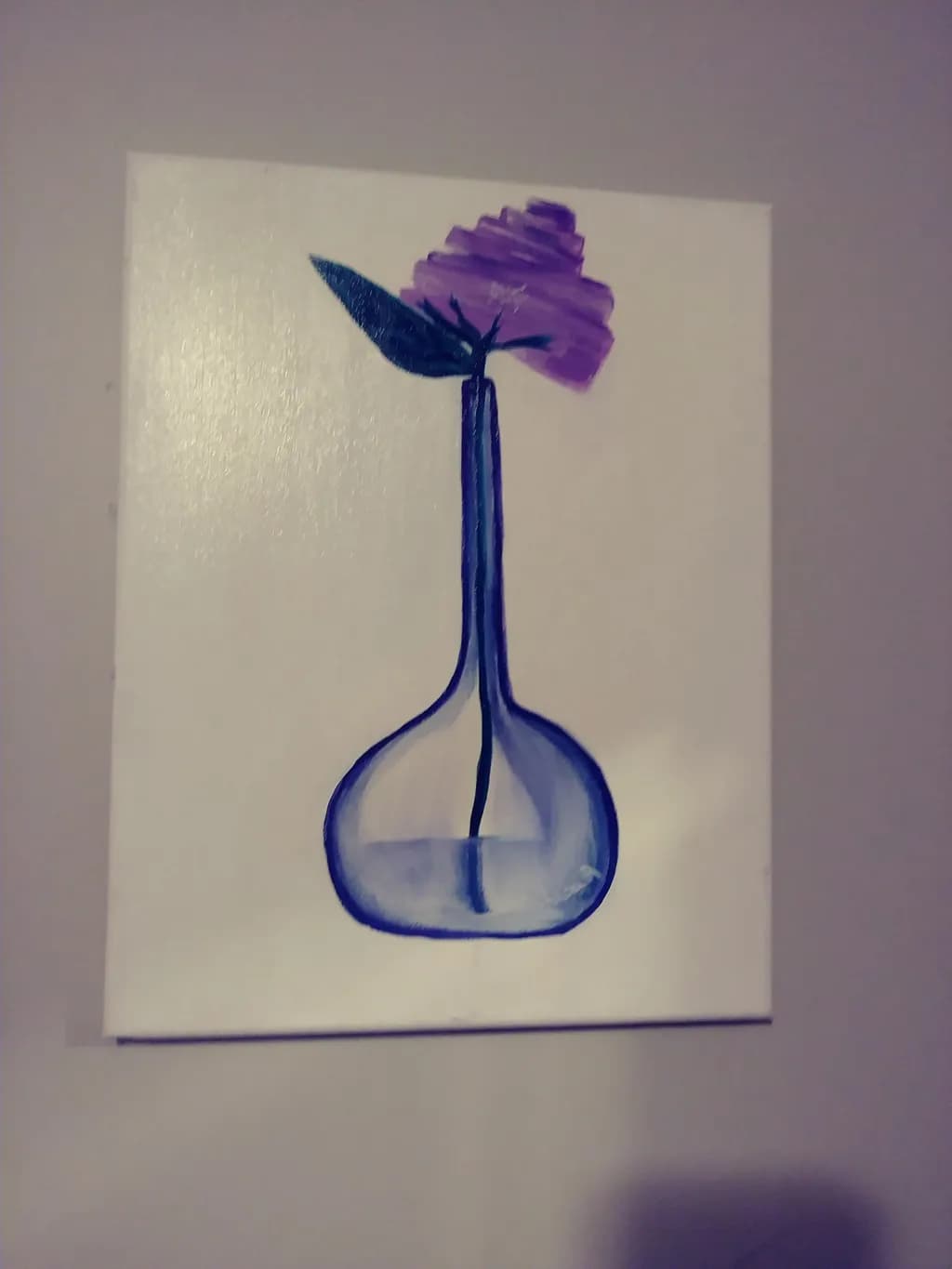 Flower in Vase Abstract