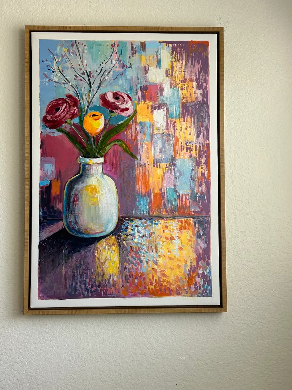Floral Vase Glow