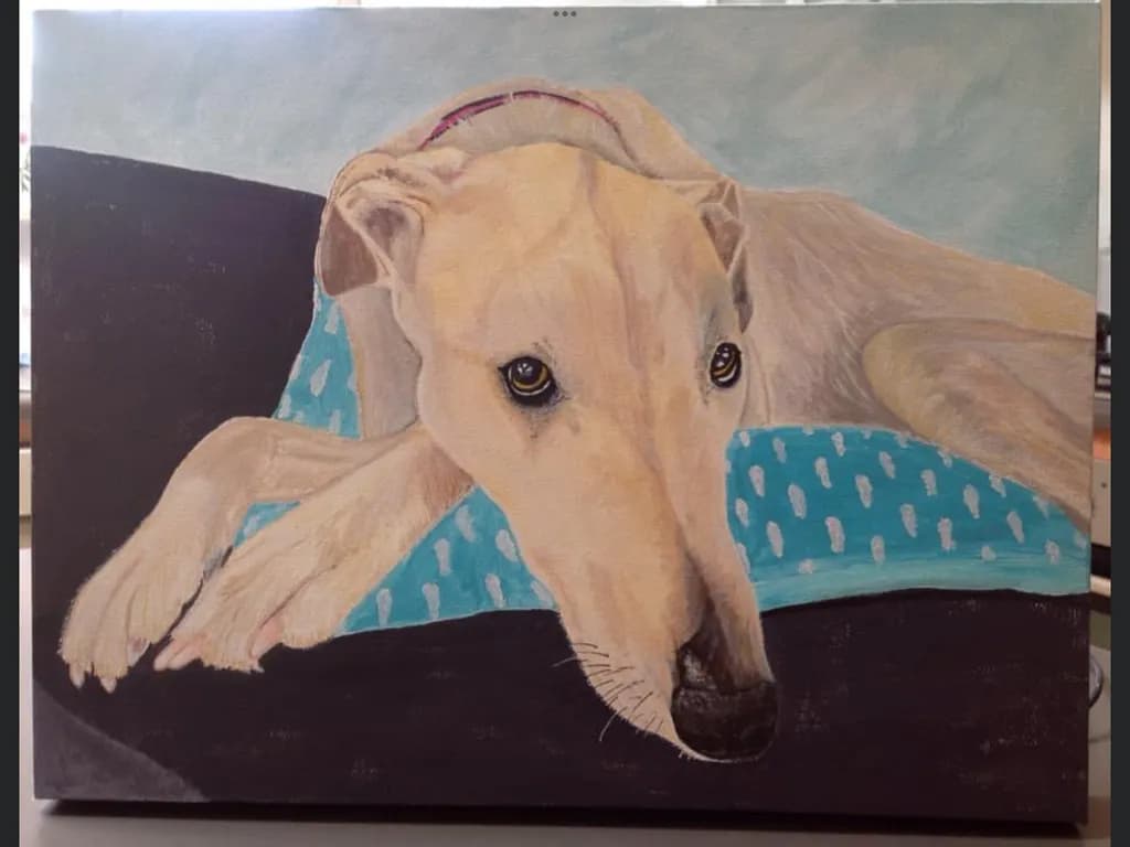 Resting Greyhound