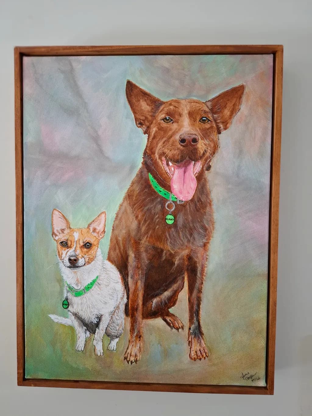 Dog Duo Portrait