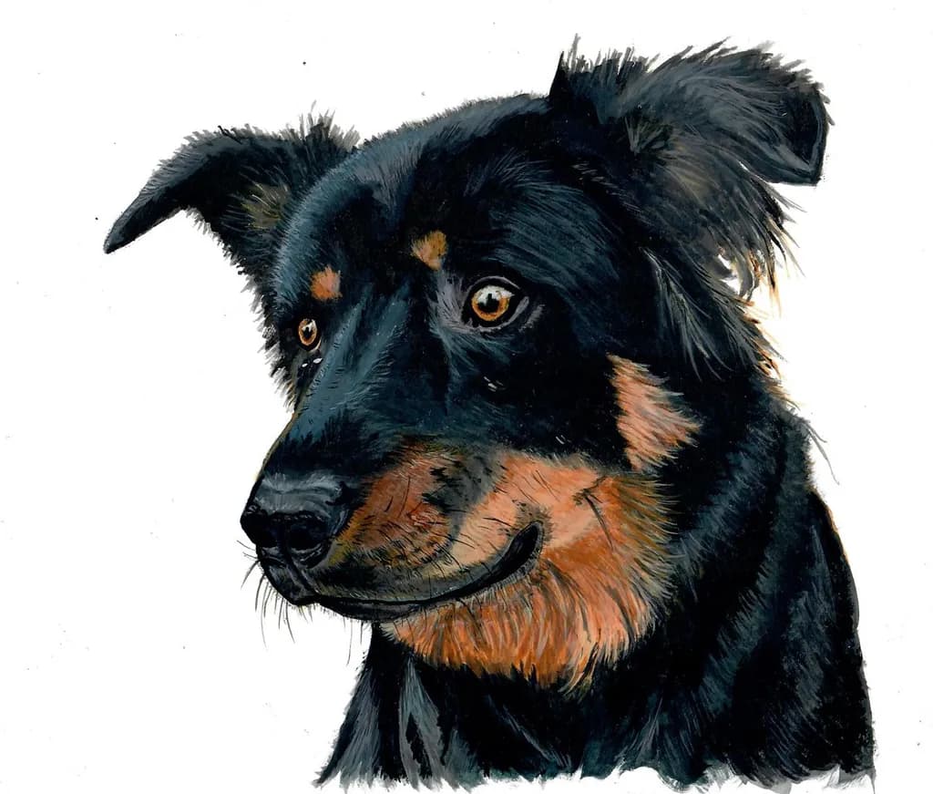 Rottweiler Portrait
