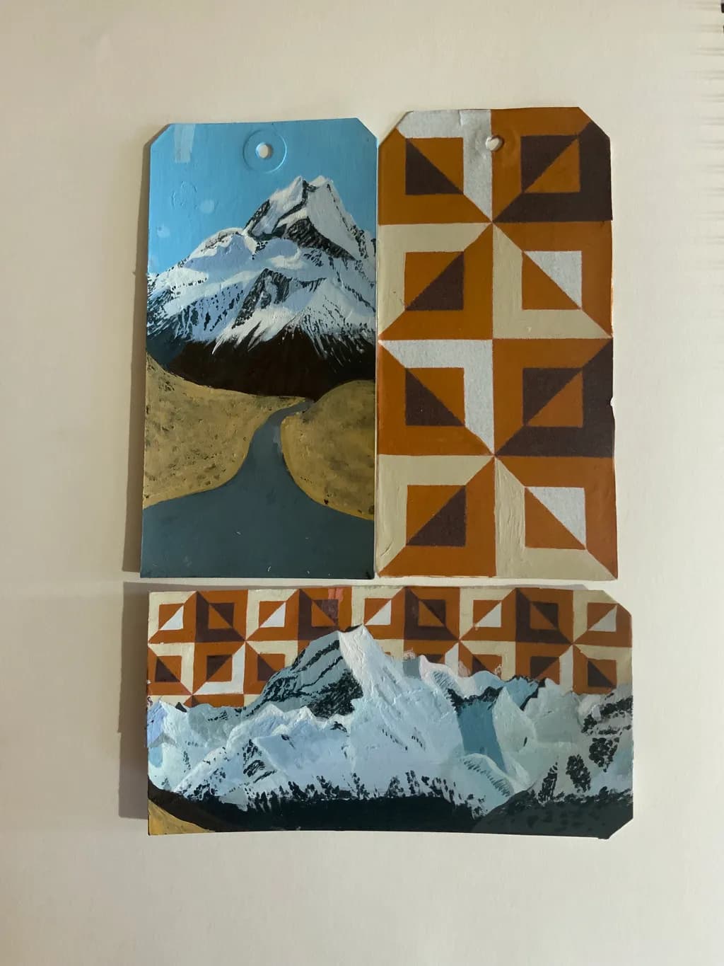 Geometric Snow Mountains