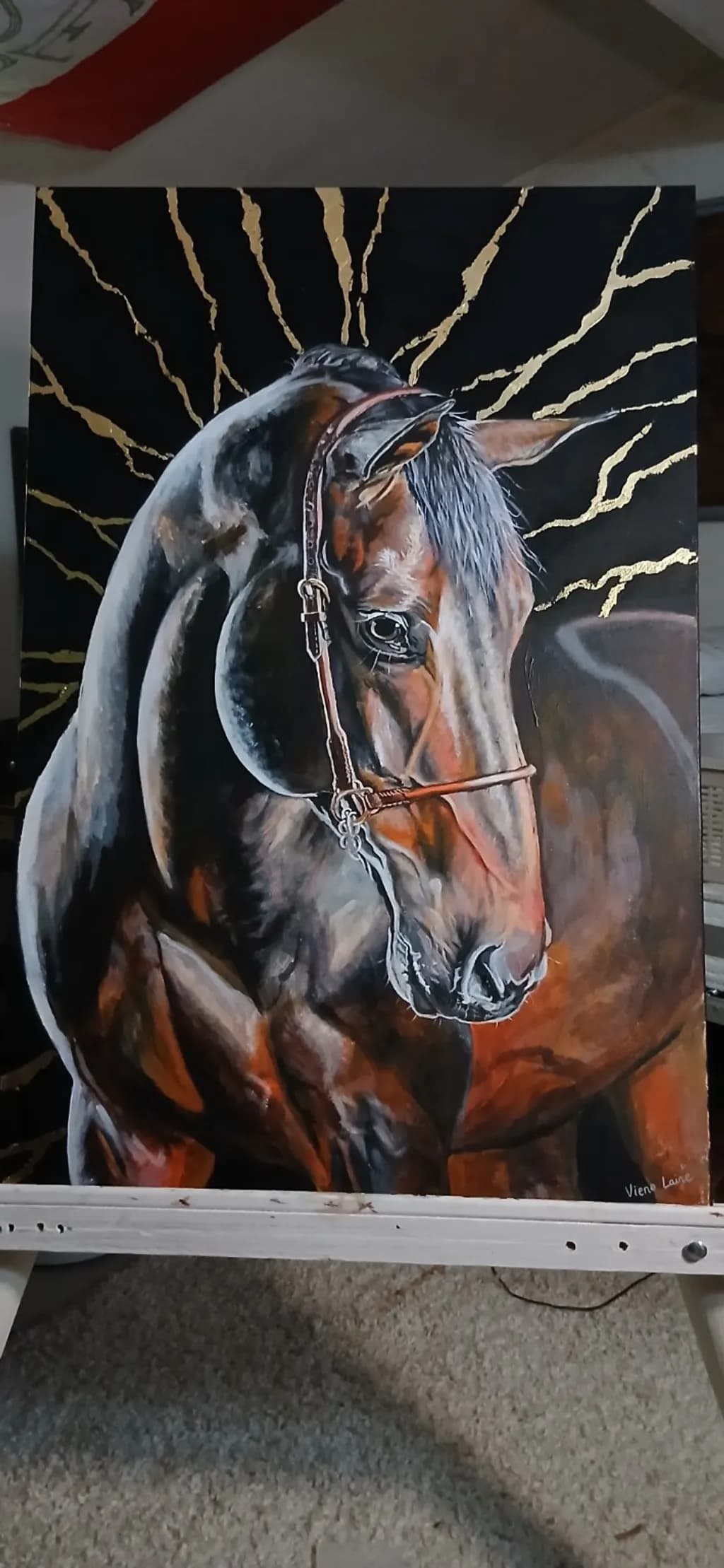 Horse Portrait Radiance