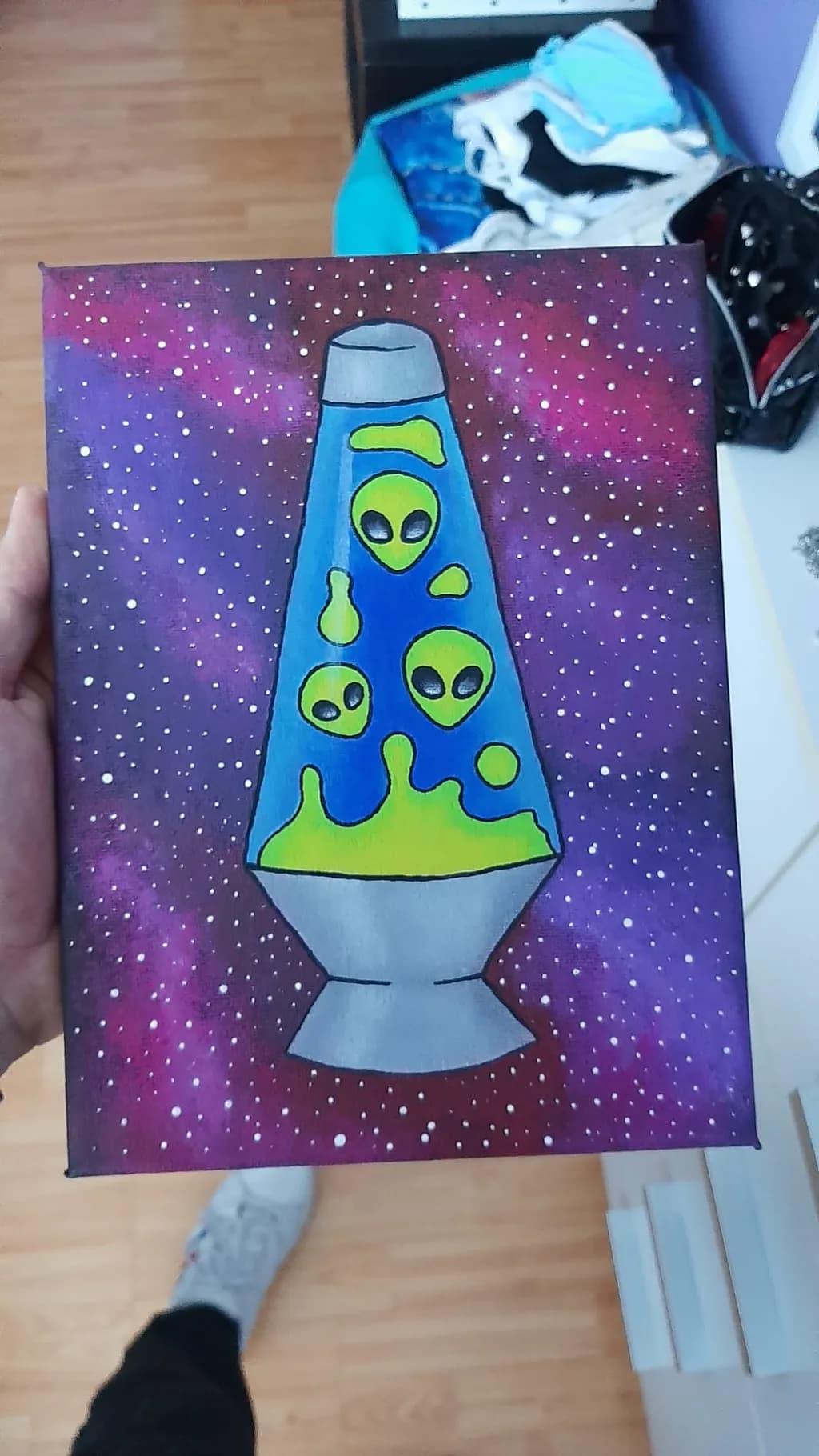 Alien Lava Lamp