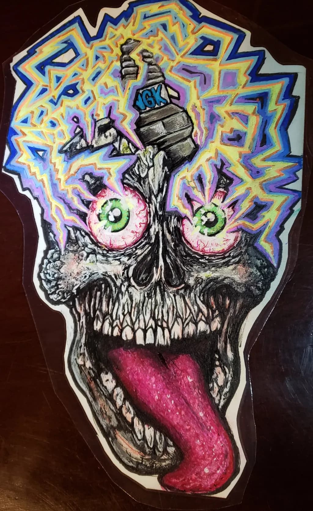 Electric Skull Shock