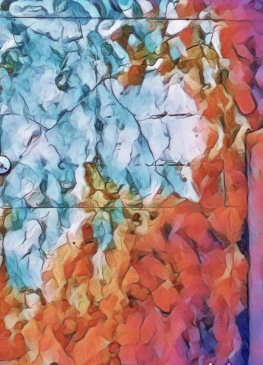 Cracked Color Mosaic