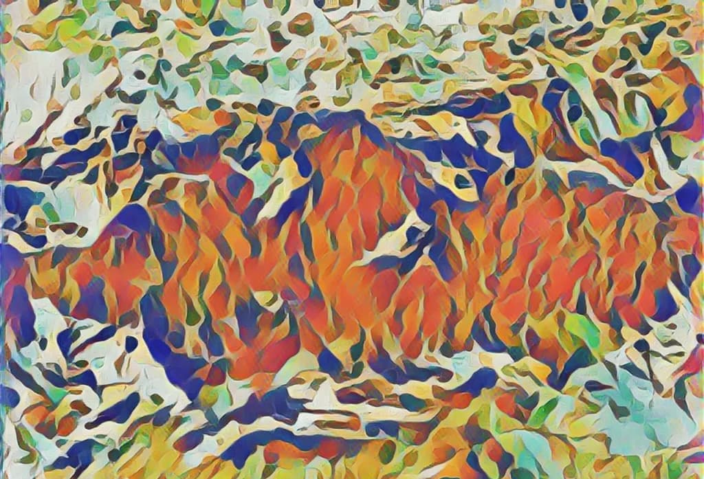 Orange Leaf Cluster