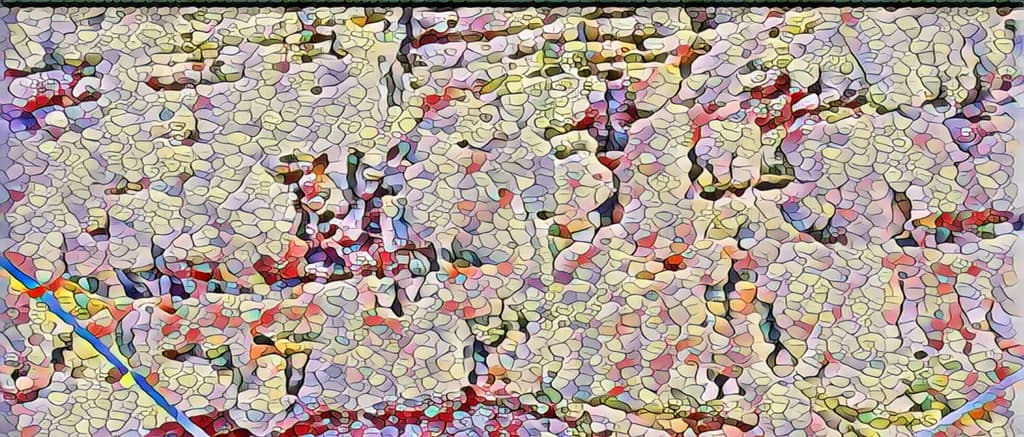 Fragmented Mosaic Pattern