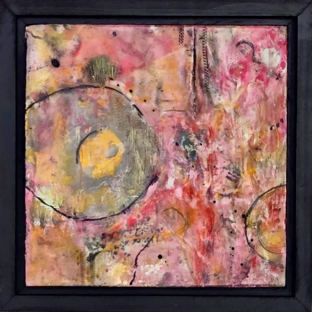 Abstract Circles Composition