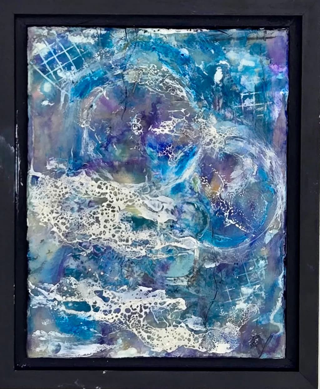 Abstract Blue Texture