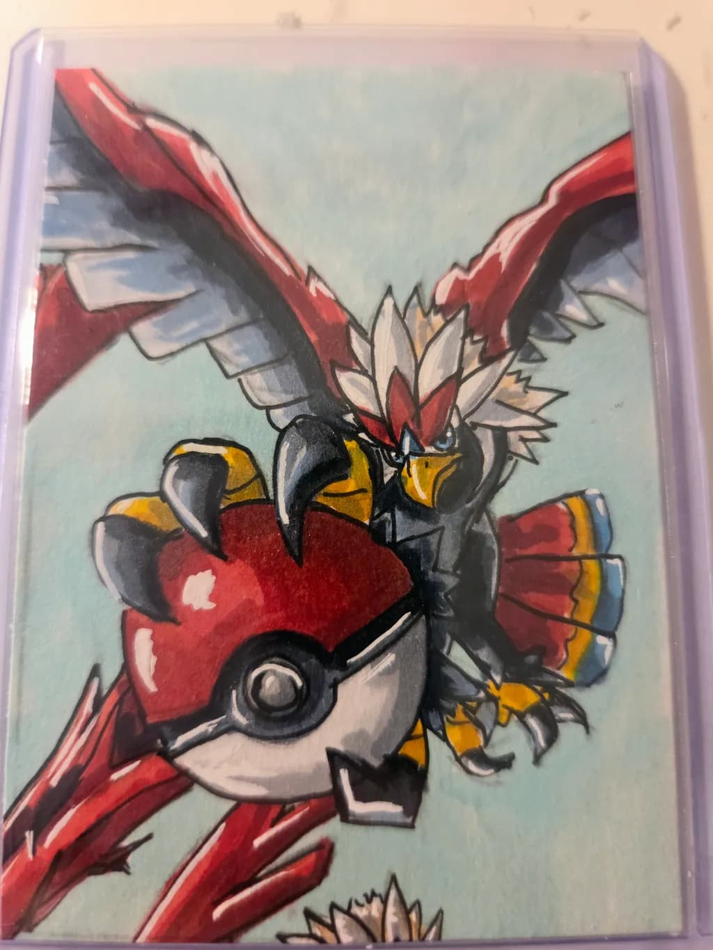 Flying Bird and Poké Ball