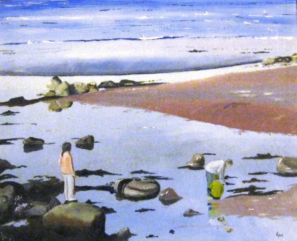 Rocky Shore Reflection
