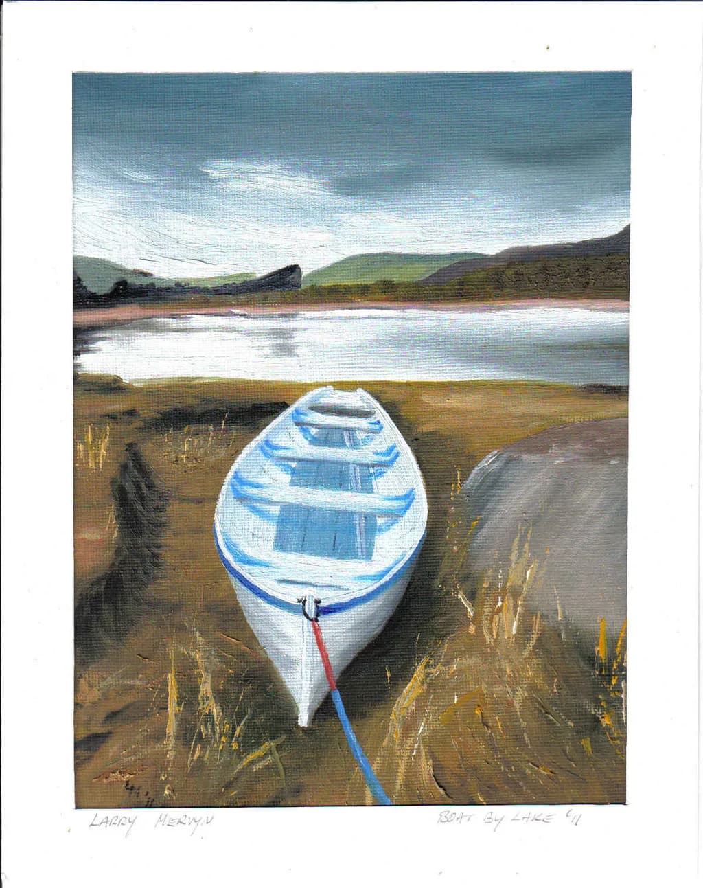 Boat by Lake
