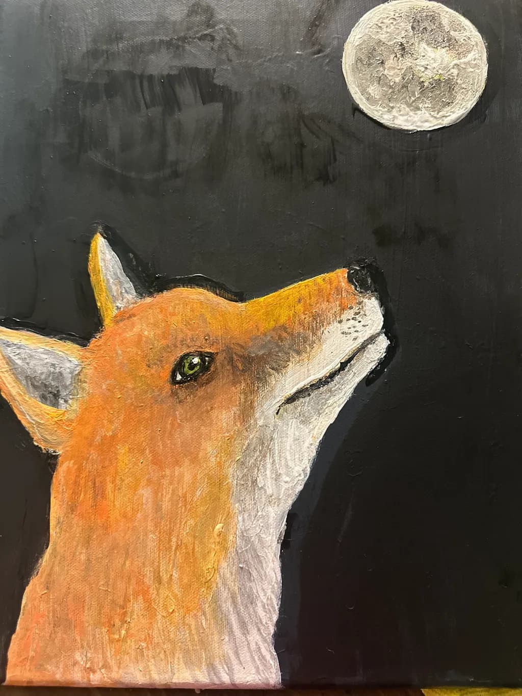Fox Moon Gaze