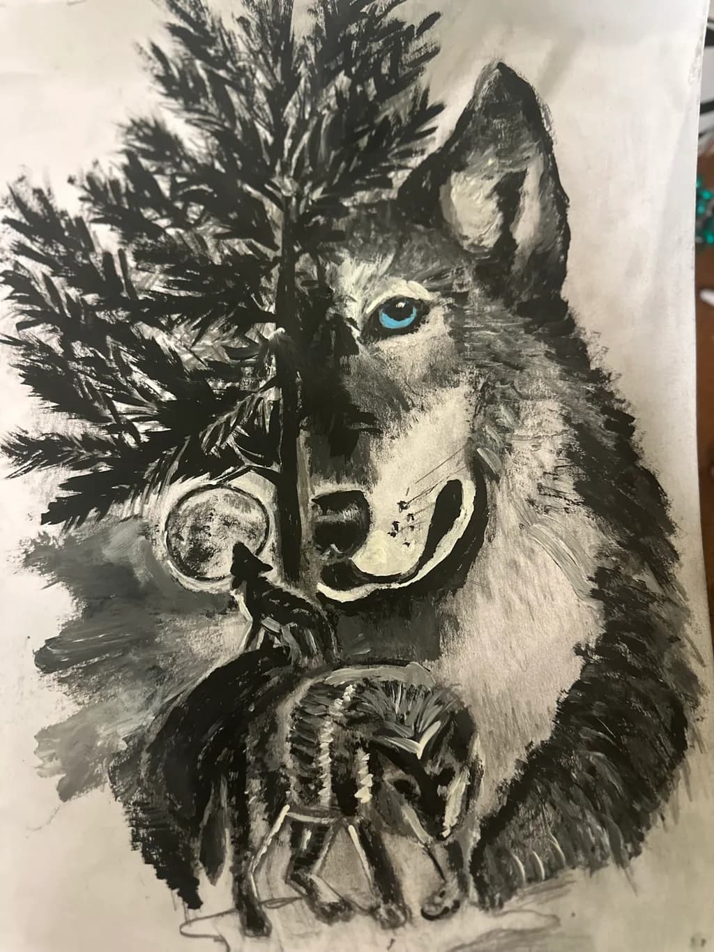 Wolf Spirit Moon