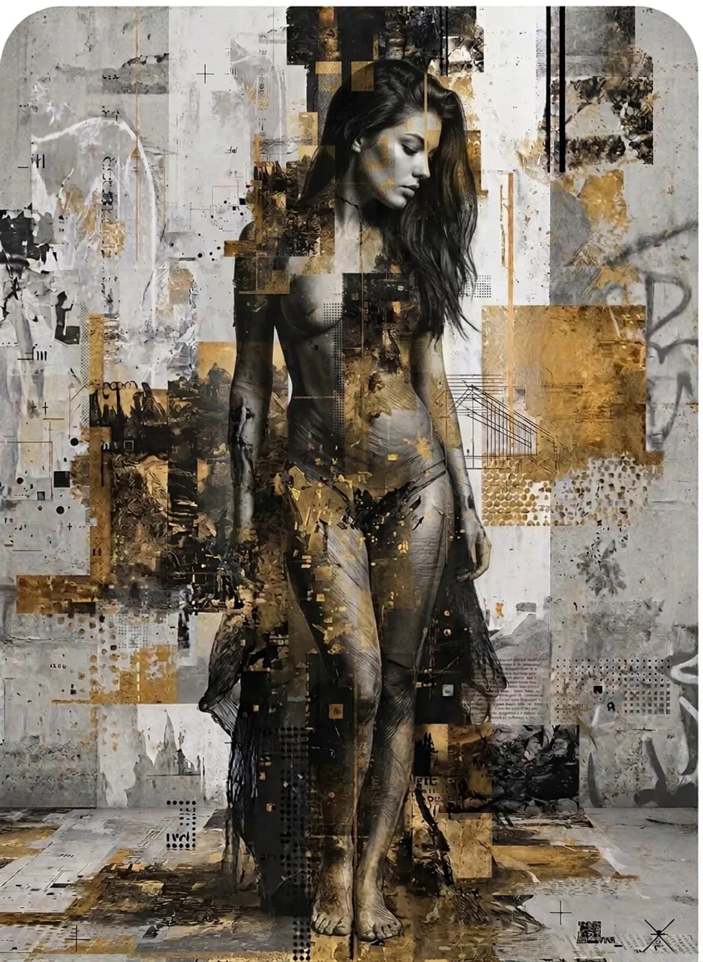 Fragmented Figure