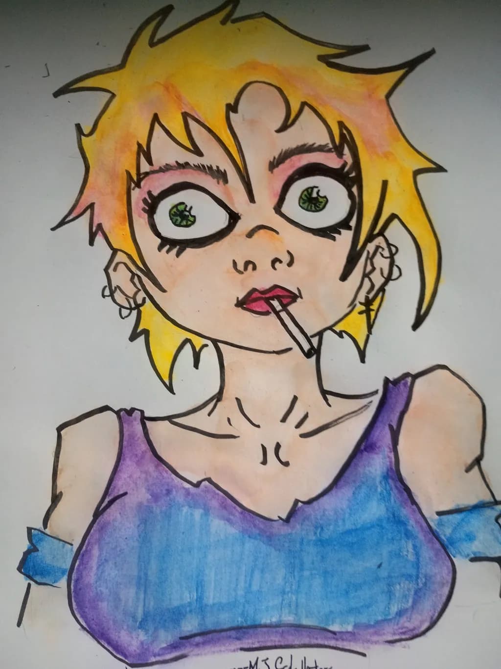 Cigarette Stare