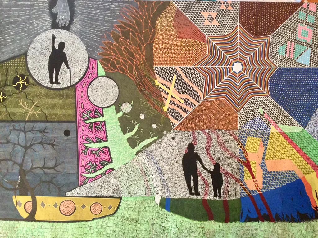 Abstract Family Scene