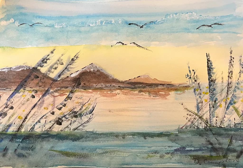 Mountain Lake View