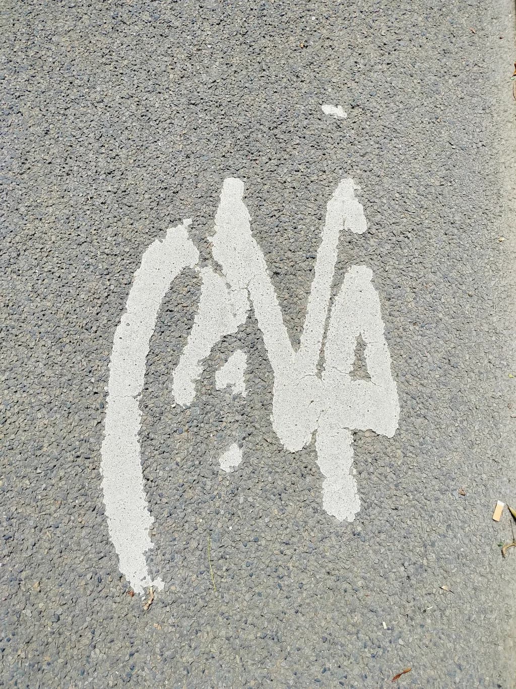 Inbound Road Marking