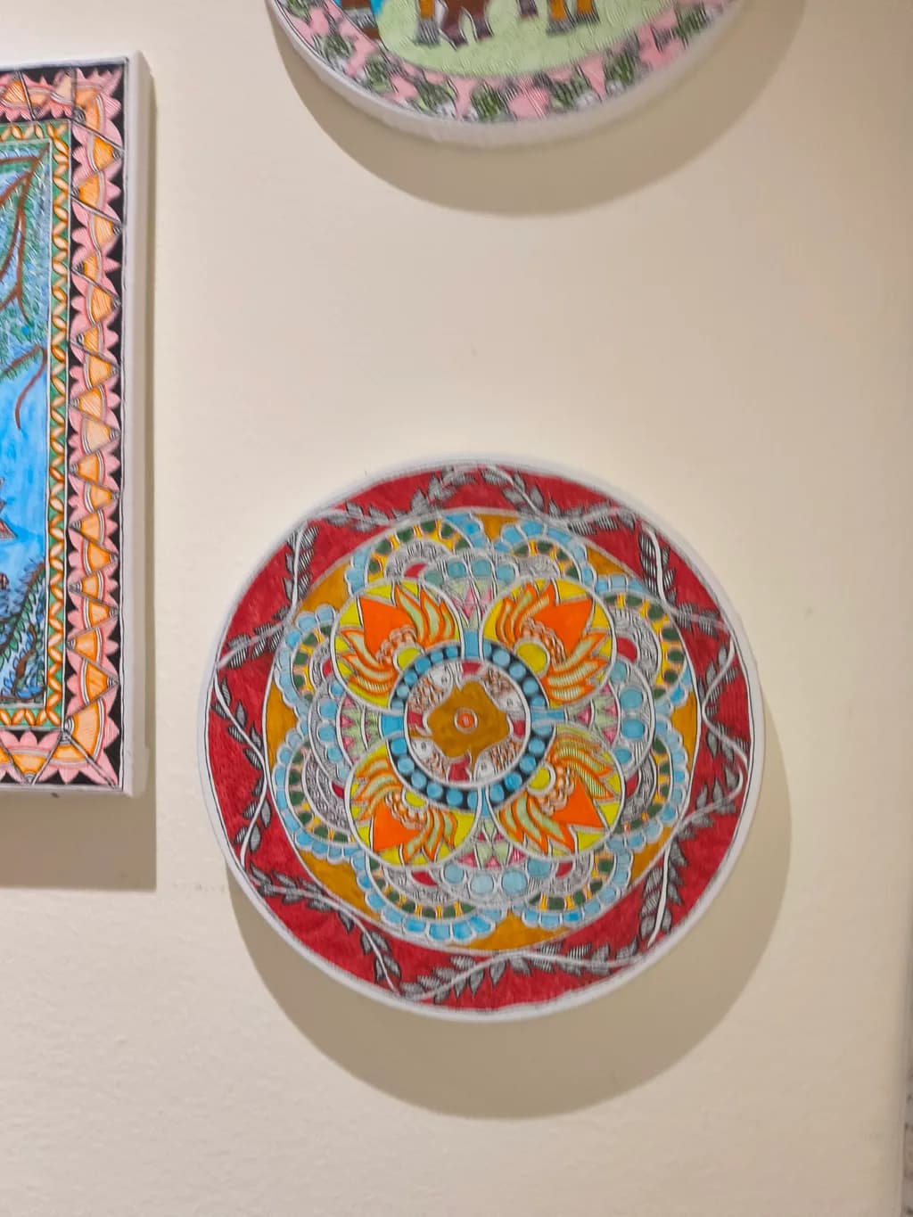 Floral Mandala Circle