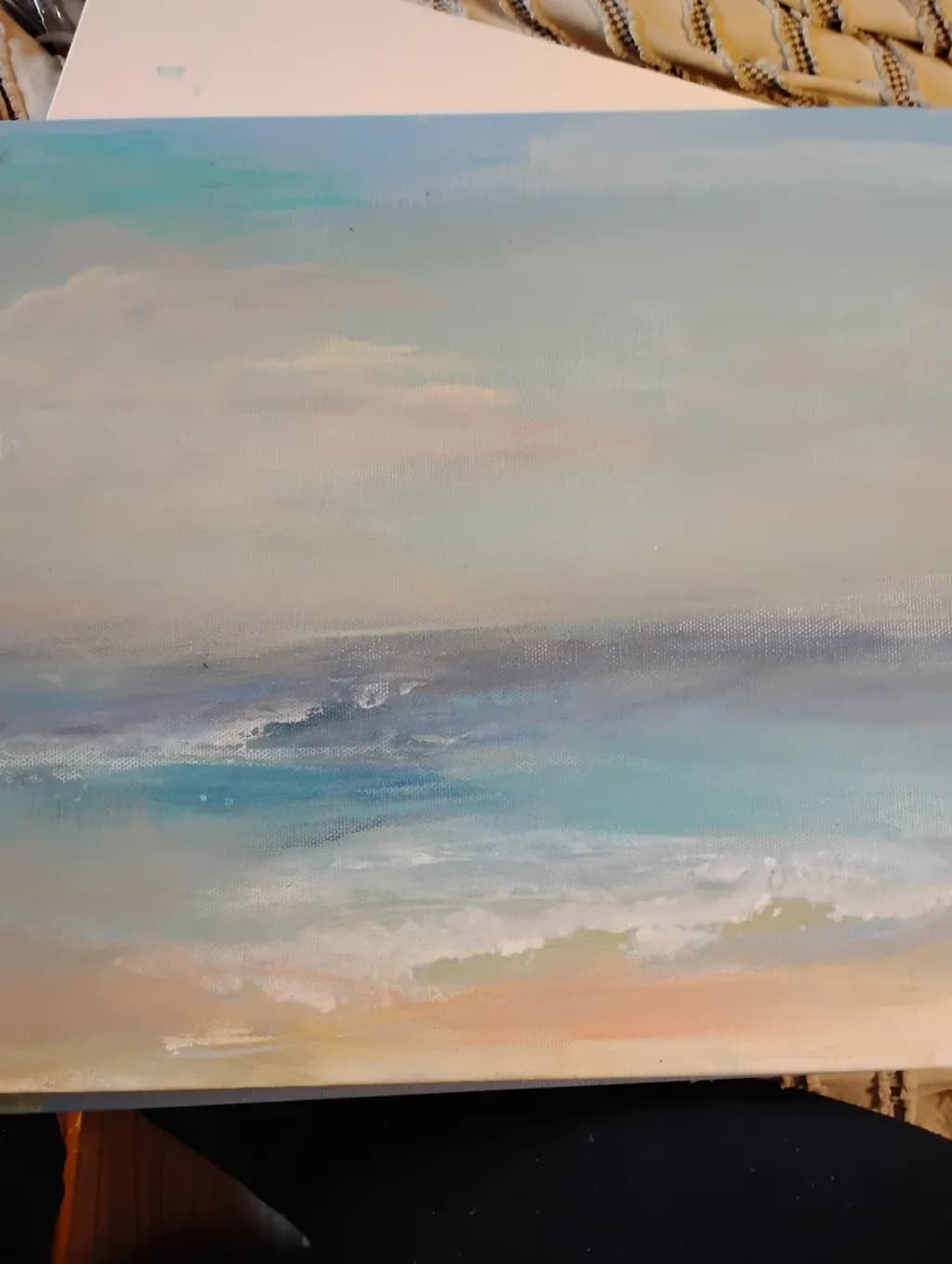 Ocean Waves and Sky